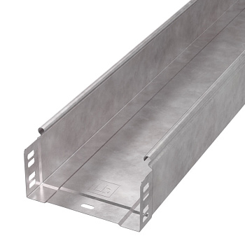 PR16.2174 лоток неперфорированный Стандарт HDZ 150х80х3000 (1,0 мм) (6 м/уп) Промрукав