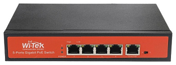 WI-PS305G порты 4 PoE GE + 2GE сетевой коммутатор Wi-Tek