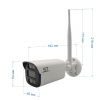 ST-SX4531 POE Wi-Fi LIGHT 4Мп (2,8мм) уличная всепогодная IP-камера видеонаблюдения с встроенным микрофоном Space Technology