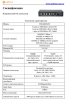 U1E-4G/1G/1S неуправляемый PoE-коммутатор Optimus