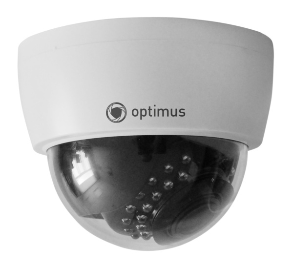 IP-E022.1(2.8-12)MPE_V.2 внутренняя купольная IP-камера видеонаблюдения с встроенным микрофоном Optimus