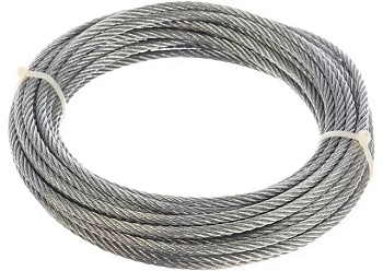 890-010 трос стальной 5,6 мм ГОСТ 3066-80 ПожТехКабель PTK-Accessories 