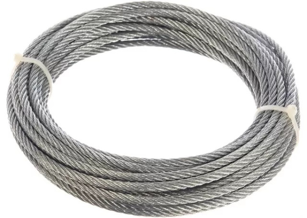 890-010 трос стальной 5,6 мм ГОСТ 3066-80 ПожТехКабель PTK-Accessories 