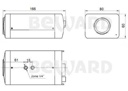 B5360B внутренняя IP-камера видеонаблюдения с встроенным микрофоном Beward