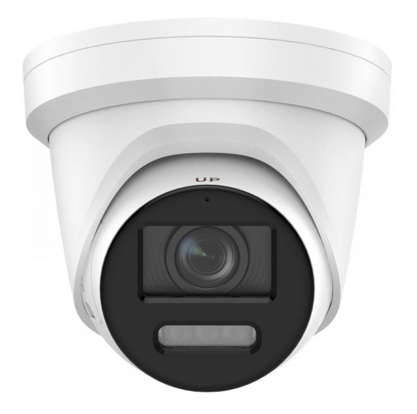 F-IC-2384CM(2.8mm) (Аналог DS-2CD2387G2-LU(2.8mm)(C)) 8Мп уличная купольная IP-камера с Smart подсветкой iFlow