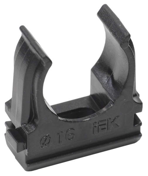 CTA10D-CF16-K02-010 держатель с защёлкой CF16 черный (10 шт/уп) IEK