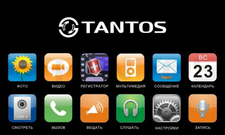PRIME (white) видеодомофон Tantos