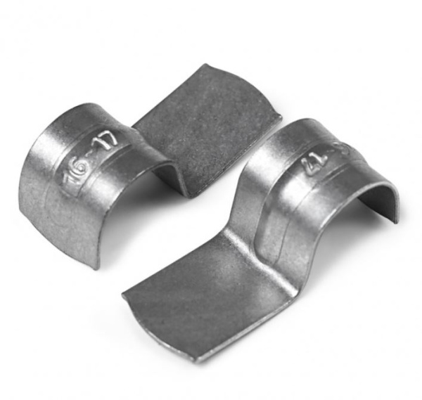 850-057 скоба металлическая однолапковая 25-26 мм пр. (100 шт/уп) ПожТехКабель