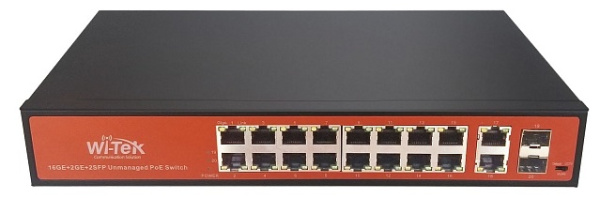 WI-PS320GF неуправляемый гигабитный коммутатор с функцией PoE
