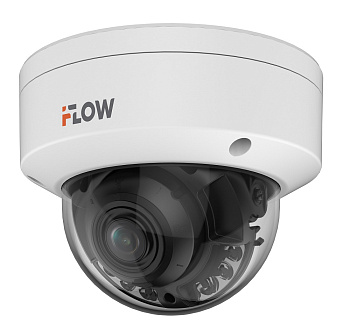 F-IC-2486CMS(2.8mm) (Аналог DS-2CD2187G2H-LISU(2.8mm)(eF)) 8Мп уличная куполная IP-камера с гибридной Smart подсветкой iFlow