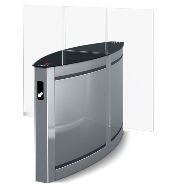 PERCo-STD-02.900 секция двусторонняя скоростного прохода для эксплуатации внутри помещений PERCo