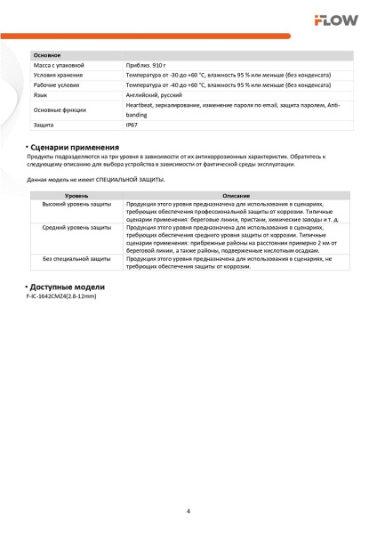 F-IC-1642CMZ4(2.8-12mm) (Аналог DS-I456Z(B)) 4Мп уличная цилиндрическая IP-камера с гибридной Smart-подсветкой до 50м и встроенным микрофоном iFlow