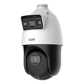 F-IP-2444PCSZ25 (Аналог DS-2SE4C425MWG-E(14F0)) 4Мп уличная поворотная IP-камера с технологией ComboVu и SharpSense iFlow 