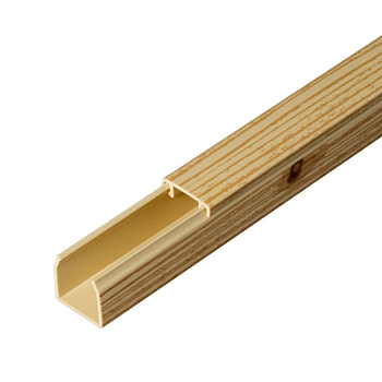 PR.025433 Кабель-канал сосна 2-й замок 12х12 мм (242м/уп) Промрукав