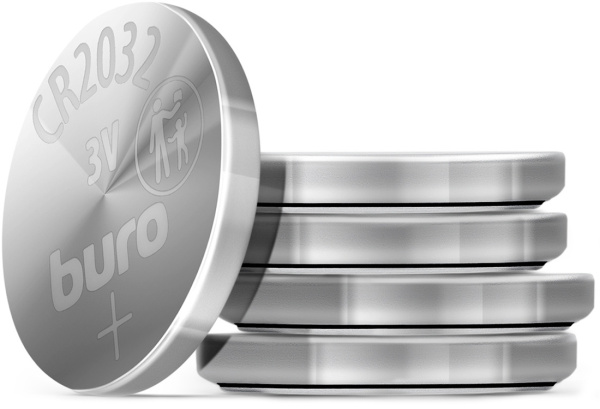 Батарея Buro Lithium CR2032 