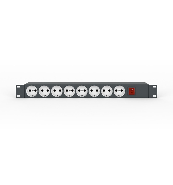 Sonar RD-8 (pwc) (Калибр+) Блок розеток 1U, 8 розеток