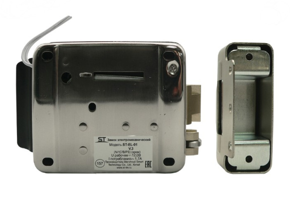 ST-EL-01 (N/1C/B/PS) (версия 3) замок электромеханический Space Technology