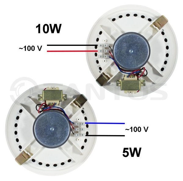 TSo-PW10a громкоговоритель потолочный Tantos