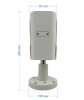ST-VF5927 PRO STARLIGHT FORT 5Мп (мото объектив 2,7-13,5 mm) уличная всепогодная IP-камера видеонаблюдения с встроенным микрофоном Space Technology