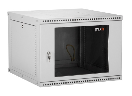 TWI-066035-R-G-GY настенный разборный шкаф TLK 19", 6U