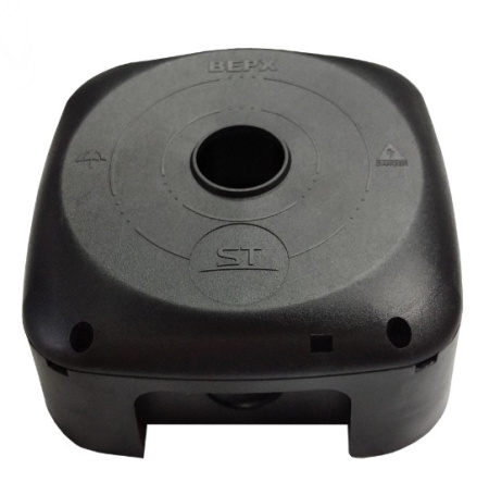 ST-K07 PRO (ЧЕРНАЯ) универсальная монтажная коробка для видеокамер охранного наблюдения Space Technology