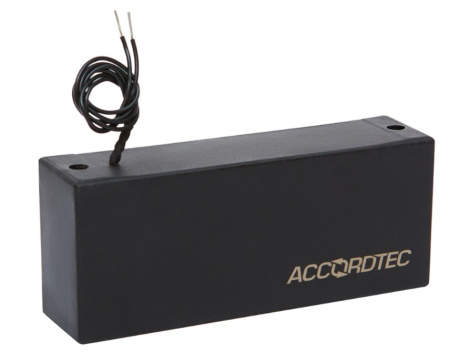 ML-300П с планкой (черный) замок электромагнитный ACCORDTEC