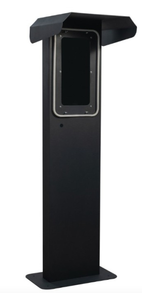 Стойка для крепления зарядной станции SKAT ELECTRO c подсветкой и козырьком (Бастион)