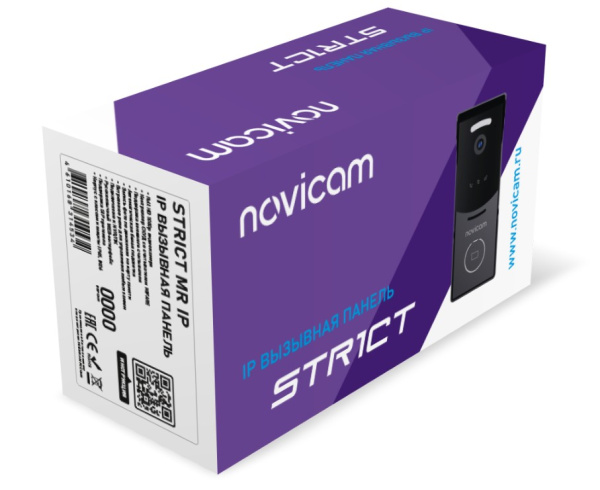 STRICT MR IP WIFI BLACK (ver.4053) IP-вызывная панель NOVIcam