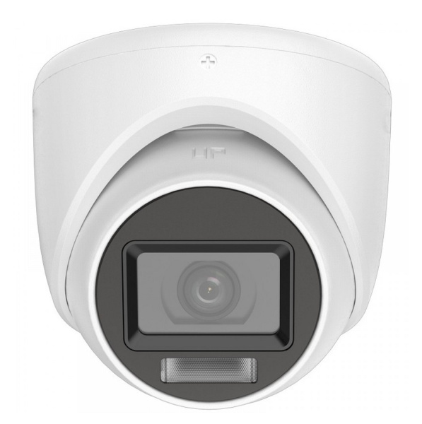 F-AC-2322M(2.8mm) (Аналог DS-T203A(B)) 2Мп уличная купольная HD-TVI камера с гибридной подсветкой ИК/LED до 30/20м и встроенным микрофоном (AoC) iFlow