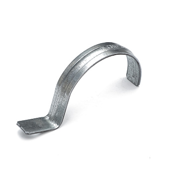 PR13.1971 скоба металлическая однолапковая СМО d60-63 мм для монтажного пистолета (без отверстий) (50шт/350шт уп/кор) Промрукав