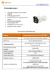 IP-E014.0(2.8)MG уличная всепогодная IP камера видеонаблюдения с встроенным микрофоном Optimus