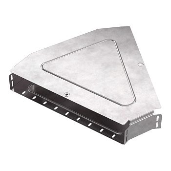 PR16.0617 Угол горизонтальный 45 градусов с крышкой Стандарт 500х80 Промрукав PR16.0617 Угол горизонтальный 45 градусов с крышкой Стандарт 500х80 Промрукав