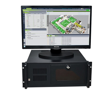 ЦПИУ Рубеж ВЬЕТНАМ (ЦПИУ "Рубеж" исп.1)(состоит из 4х предметов) настольный центральный прибор индикации и управ (настольный 01.02.04.01) Рубеж