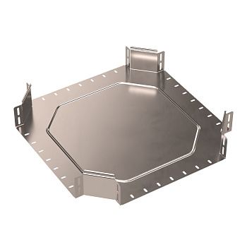 PR16.3246 ответвитель Х-образный Стандарт INOX (AISI 409) 400х100 Промрукав