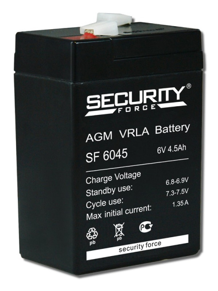 Аккумулятор SF 6045 Security Force