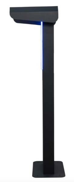 Стойка для крепления зарядной станции SKAT ELECTRO c подсветкой и козырьком (Бастион)