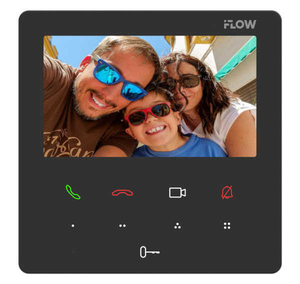 F-VI-3321IPWE1 IP видеодомофон 4.3“ с WI-FI iFlow