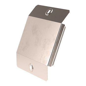 PR16.2981 Крышка угла вертикального внешнего 45 градусов Стандарт INOX (AISI 409) 150 Промрукав