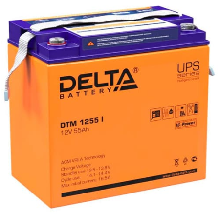 Аккумулятор Delta DTM 1255 I