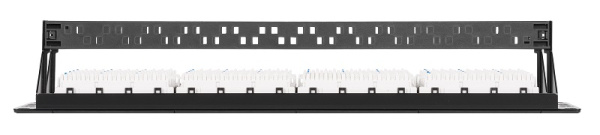 NMC-RP48UD2-2U-BK патч-панель NIKOMAX 19", 2U, 48 портов, Кат.5e (Класс D), 100МГц, RJ45/8P8C