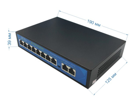 ST-S85POE (2M/120W/А) PRO (версия 4) сетевой PoE коммутатор Space Technology