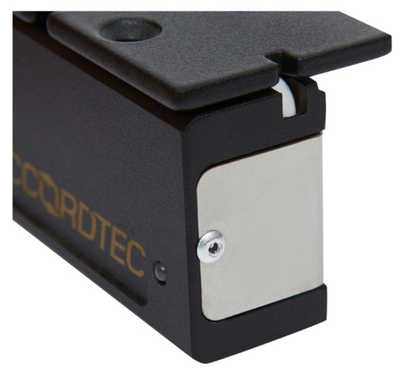 ML-200K-3 Premium Black с планкой (черный) Замок электромагнитный ACCORDTEC