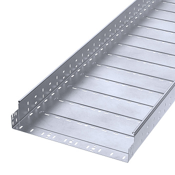 PR16.13526 лоток перфорированный Профи INOX (AISI 316) 500х100х6000 (1,0 мм) (12 м/уп) Промрукав