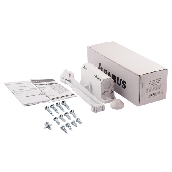 НОРА-М 410 ISPARUS (от 15 до 60кг) доводчик морозостойкий (белый) 