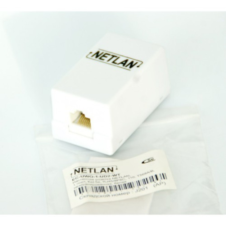 EC-UWO-1-UD2-WT-10 настенная розетка NETLAN