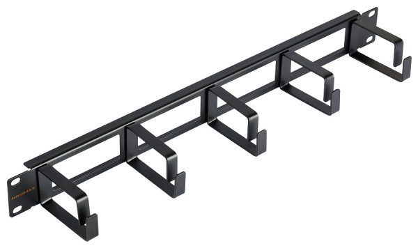 NMC-OK600H-1U-BK-2 кабельный органайзер NIKOMAX 19" (2 шт/уп)