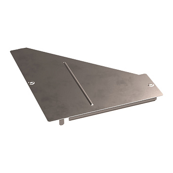 PR16.5912 Крышка переходника правого Стандарт INOX (AISI 409) 500х150 Промрукав