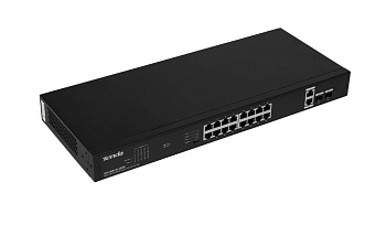 TEG1120P-16-250W неуправляемый коммутатор Ethernet PoE Tenda