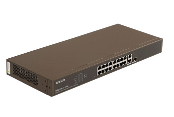 TEF1218P-16-250W Web Smart PoE-коммутатор 16 портов Ethernet Tenda