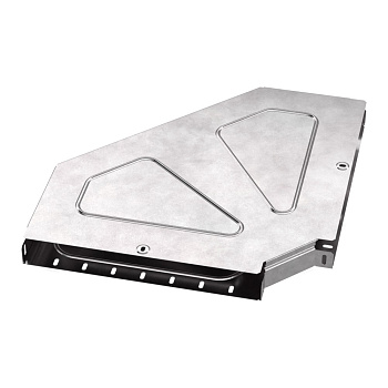 PR16.0622 Угол горизонтальный 90 градусов с крышкой Стандарт 400х50 Промрукав PR16.0622 Угол горизонтальный 90 градусов с крышкой Стандарт 400х50 Промрукав